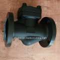 DIN Standard Forged Steel Flange Connection End Piston Check Valve